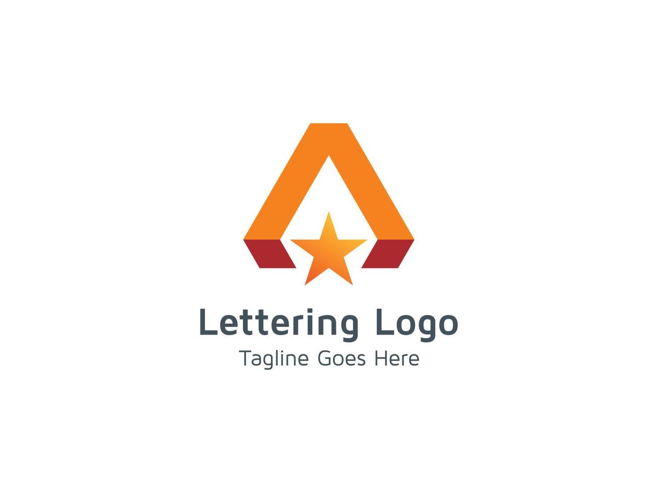 ein Logo beschriften vektor