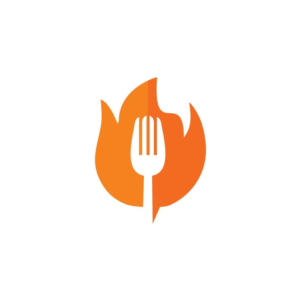 Restaurant-Logo, Lebensmittel-Logo vektor