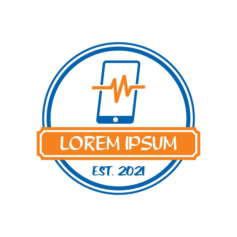 online medicinsk logotyp, medicinsk logotyp vektor