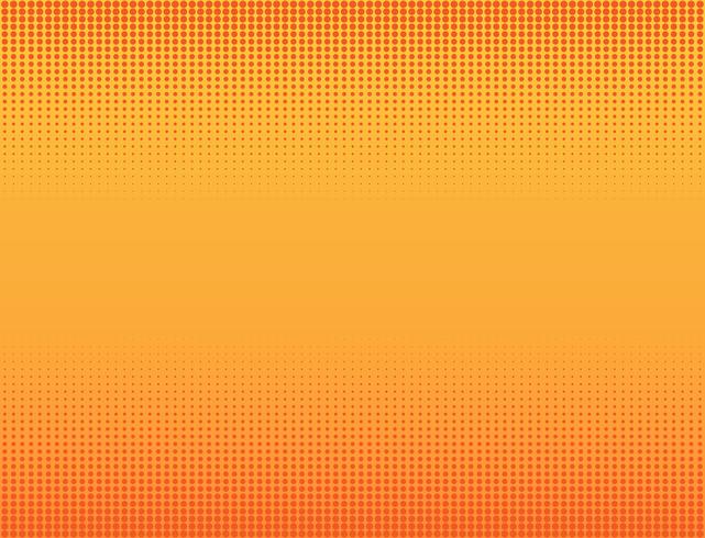 Vektorillustration des orange Halbtonfahnenhintergrundes vektor