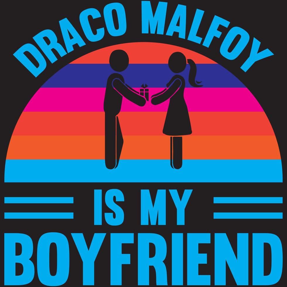 Draco Malfoy ist mein Freund vektor