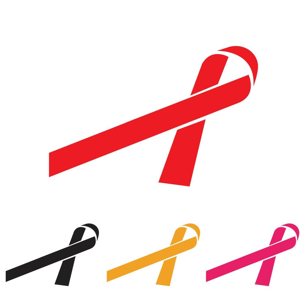 aids band logotyp vektor