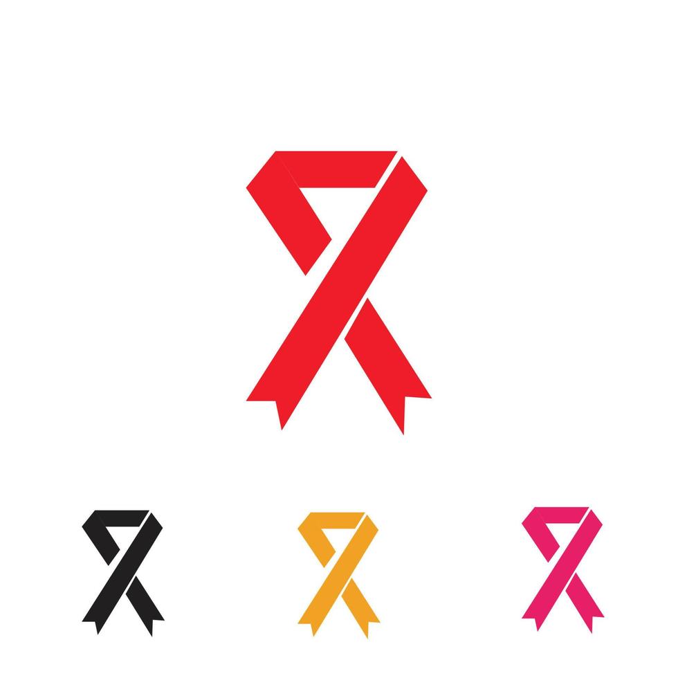 aids band logotyp vektor