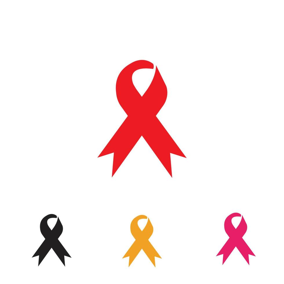 aids band logotyp vektor