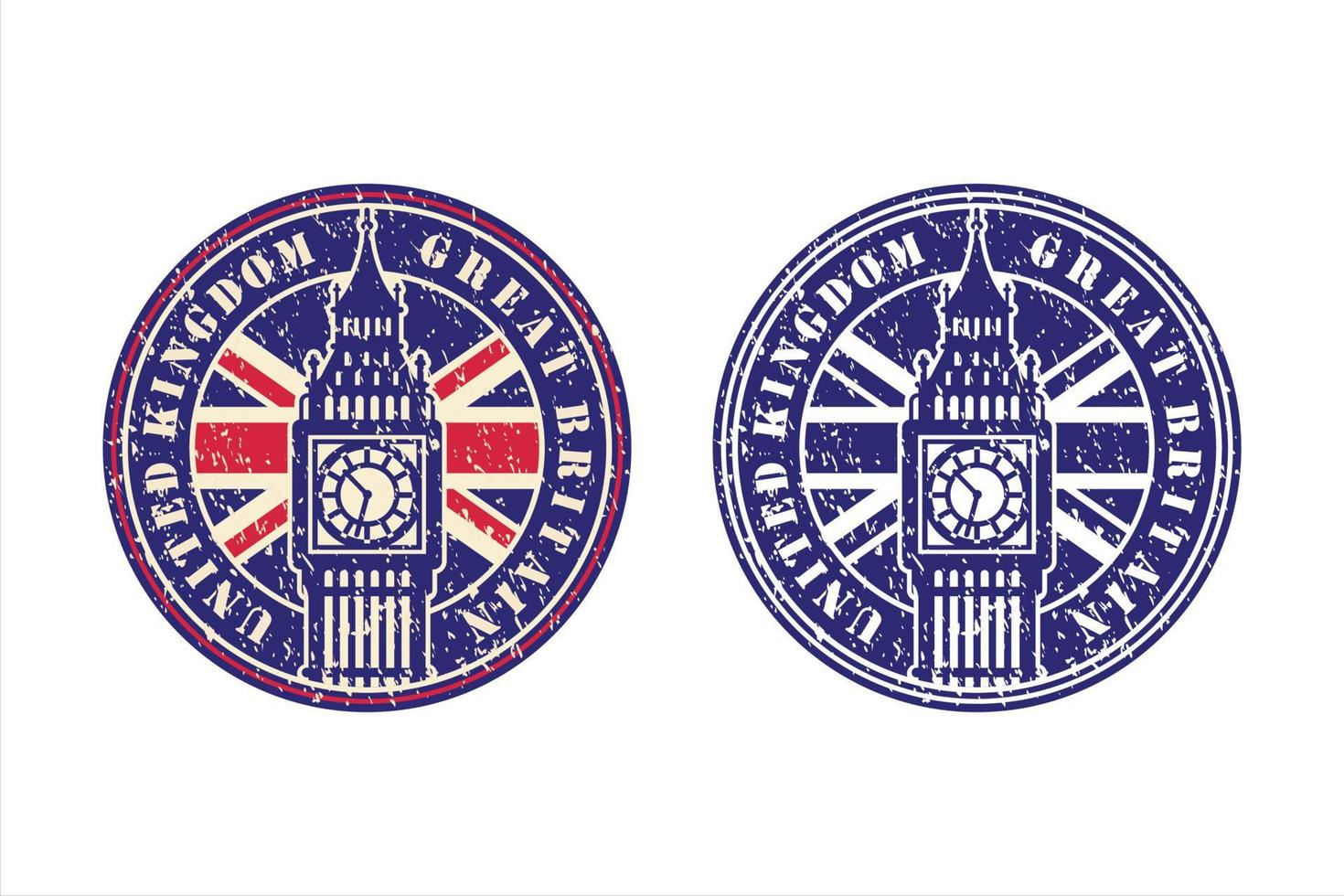 Förenade kungariket Storbritannien vektor design logotyp