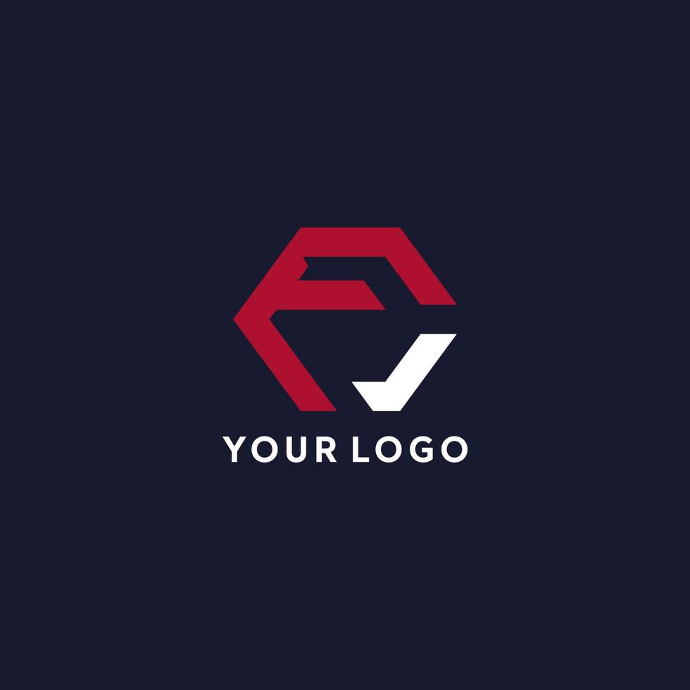 fc typografi logotyp vektor