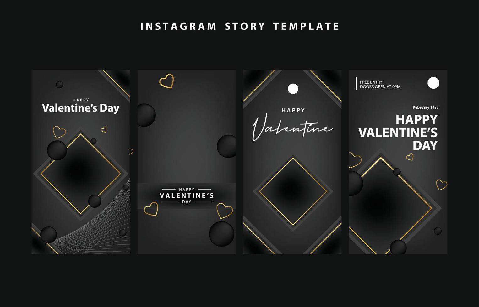 happy valentinstag social media plakat banner flyer muster event abstrakt layout illustration hintergrund februar party tapete vorlage label hintergrund modern vektor design verkauf rot romantisch rot