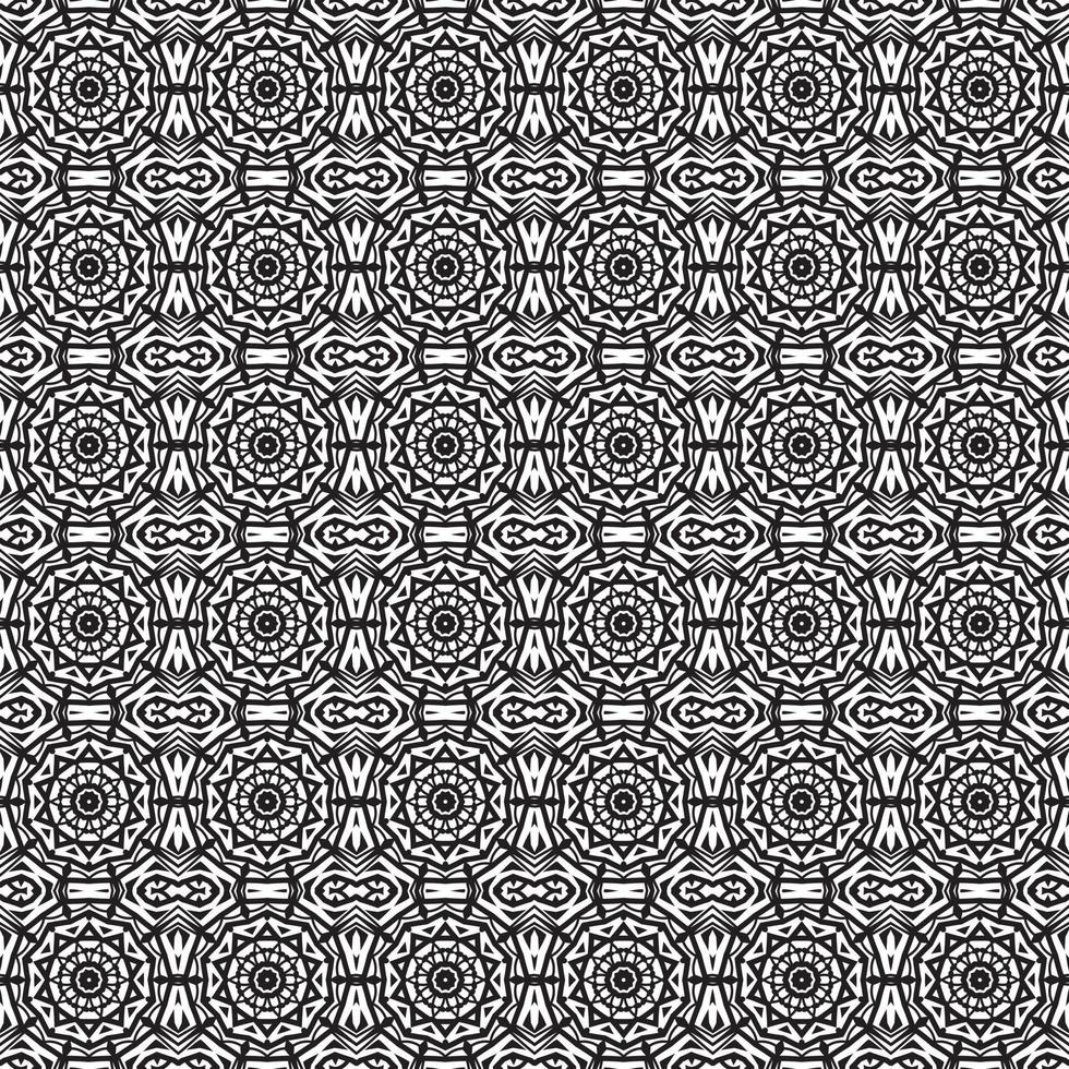 klassische Batik Musterdesign Hintergrund geometrische Mandala Tapete. elegantes traditionelles Blumenmotiv vektor