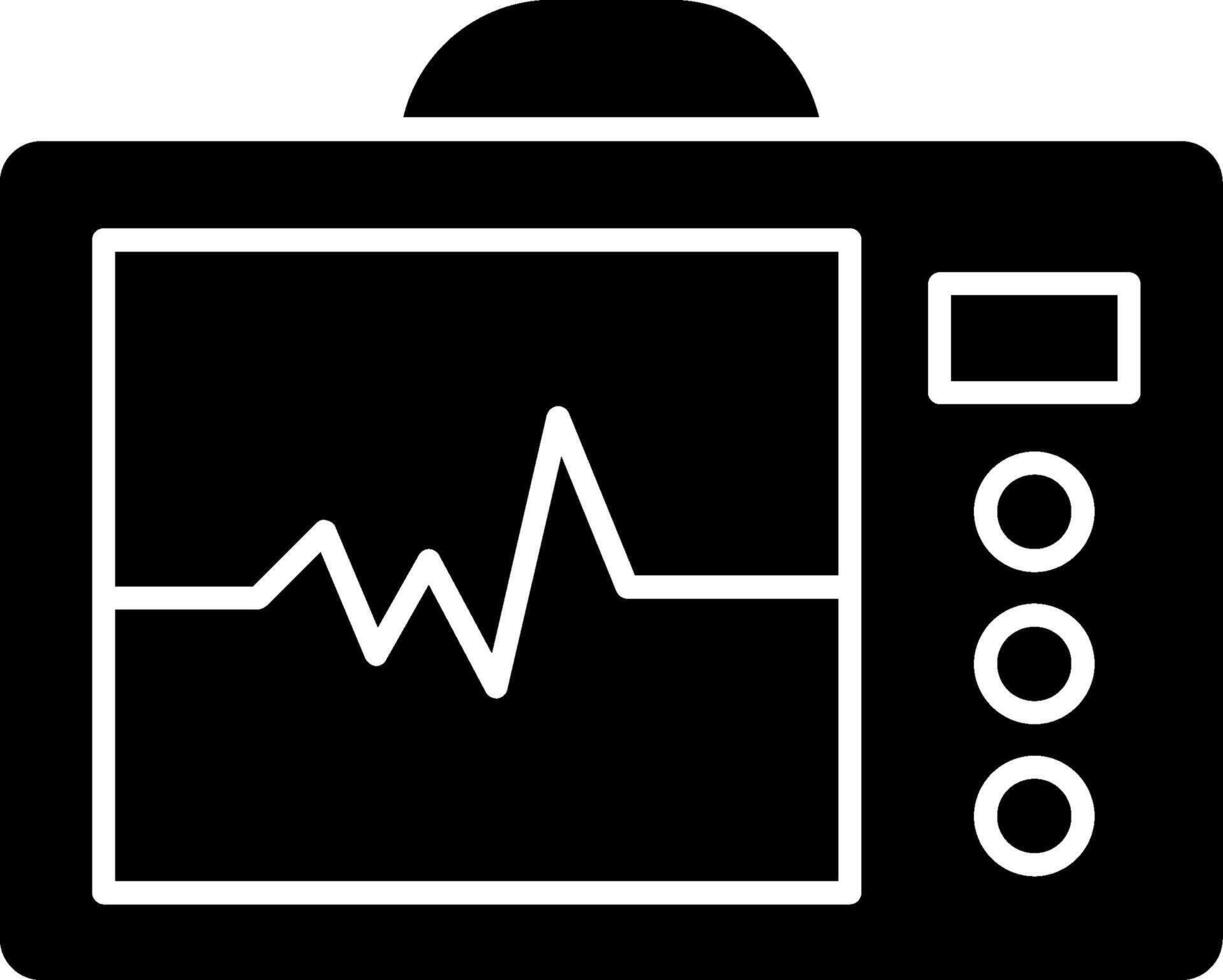 EKG Symbol Design Symbol vektor