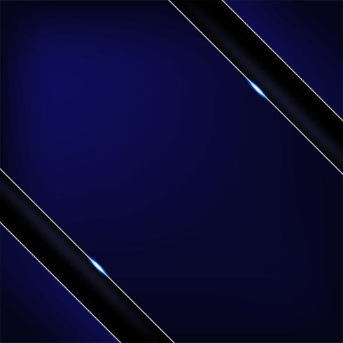 Abstrakter blauer Hintergrund in der erstklassigen indischen Art. Template-Design für Cover, Business-Präsentation, Web-Banner, Hochzeitseinladung und Luxusverpackungen. Vektorabbildung mit goldener Grenze. vektor