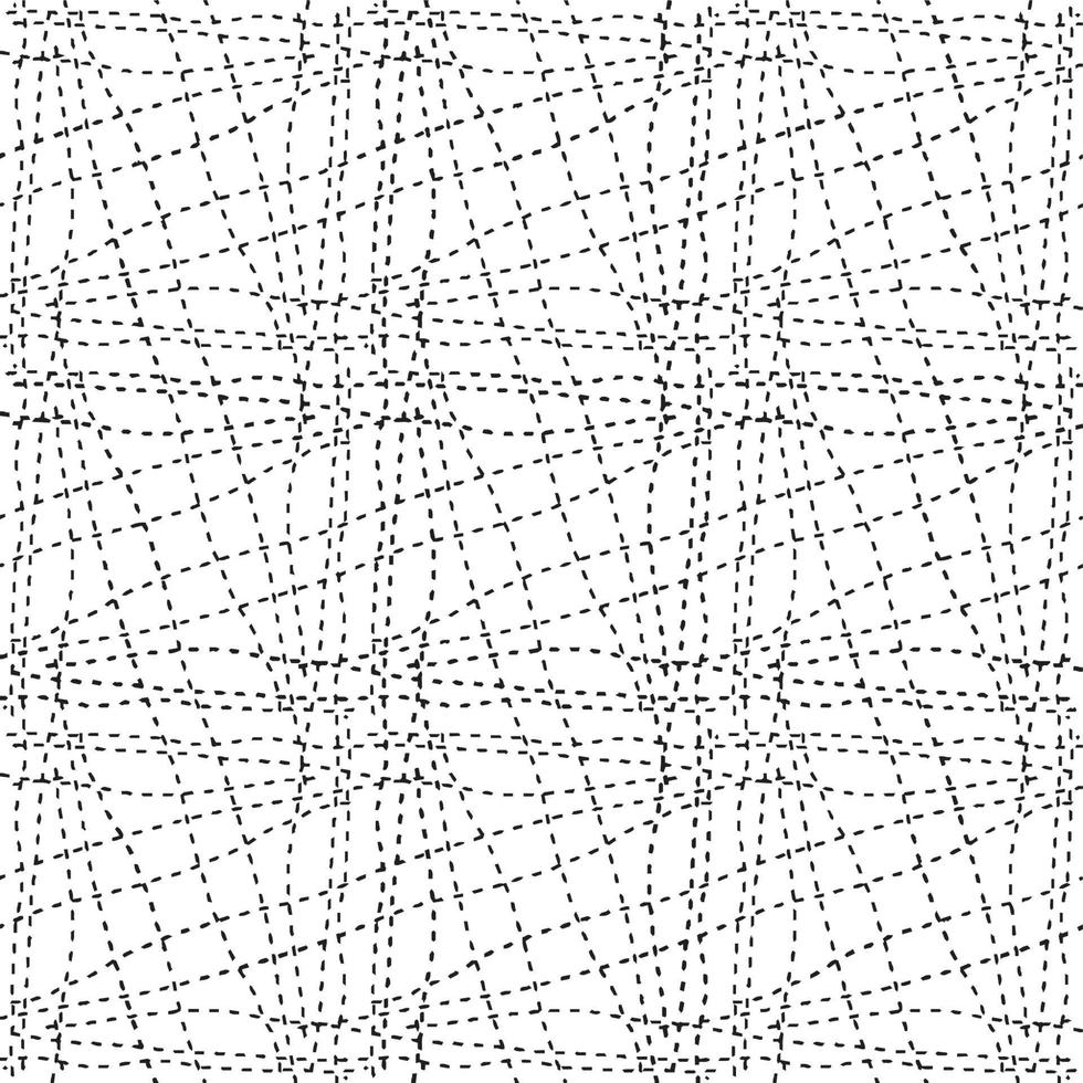 nahtlose abstrakte geometrische handgezeichnete Muster. vektor