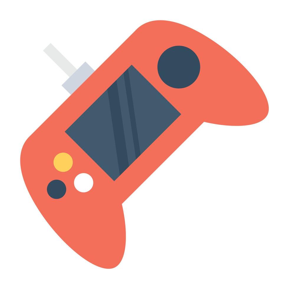 trendige Gamepad-Konzepte vektor