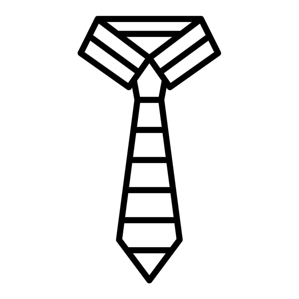 slips linje ikon vektor