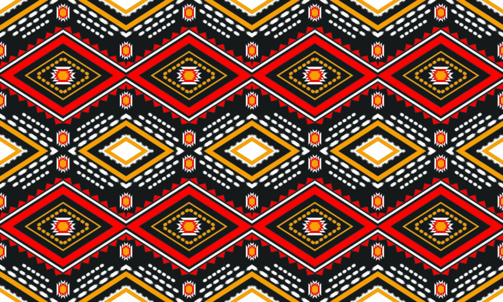 geometrische ethnische Muster orientalisch. nahtloses Muster. Design für Stoff, Vorhang, Hintergrund, Teppich, Tapete, Kleidung, Verpackung, Batik, Stoff, Vektorgrafik. Muster styl vektor