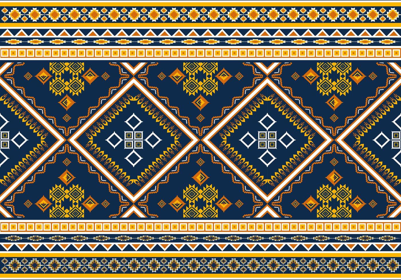 geometriska etniska orientaliska sömlösa mönster traditionell design för bakgrund, matta, tapeter, kläder, inslagning, batik, tyg, vektor illustration.broderi stil.