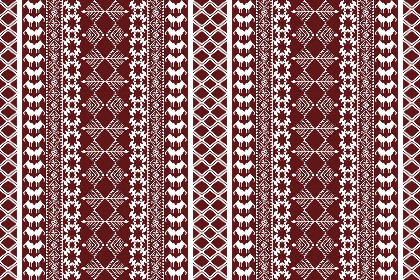 geometrische ethnische orientalische traditionelle pattern.figur stammesstickerei style.design für tapete, kleidung, verpackung, stoff, vektorillustration vektor