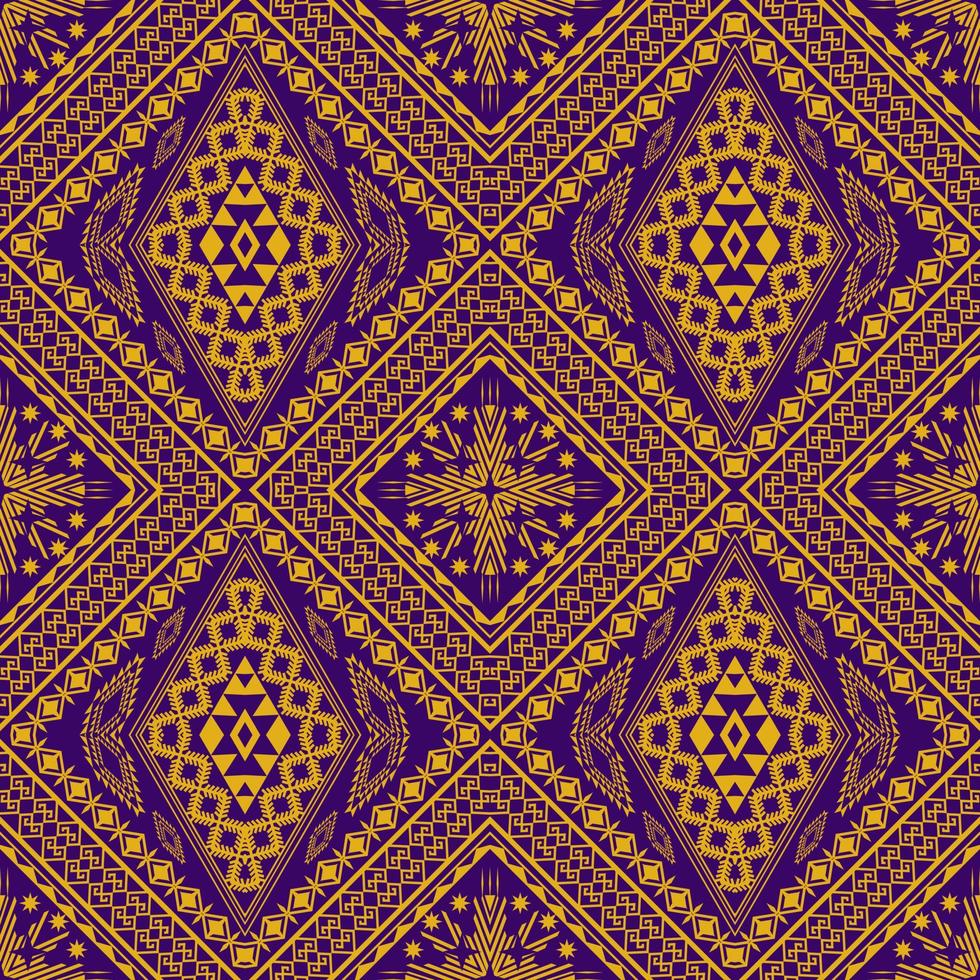 geometrische ethnische orientalische traditionelle pattern.figur stammesstickerei style.design für tapete, kleidung, verpackung, stoff, vektorillustration vektor