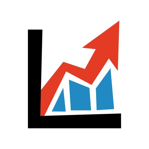 Streckdiagram Vector Icon