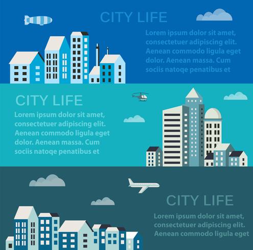 City infographics vektor