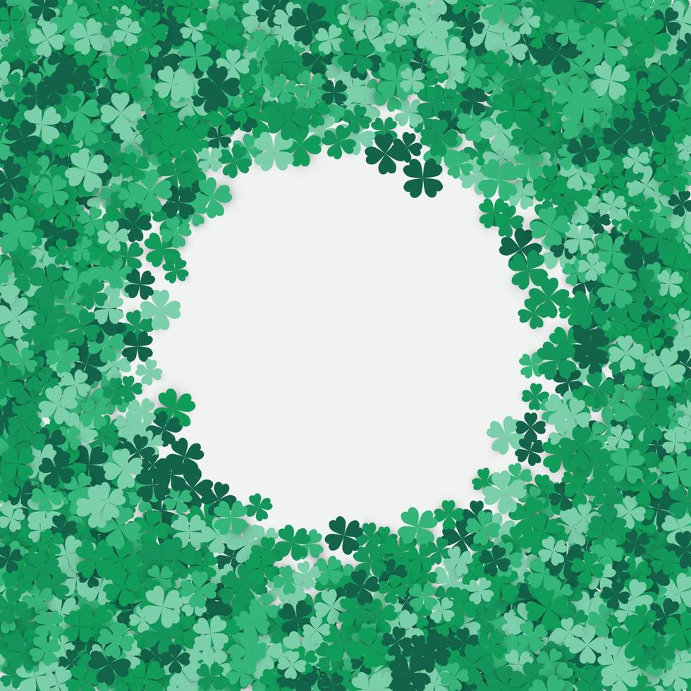 Happy St. Patrick's Day Hintergrund vektor
