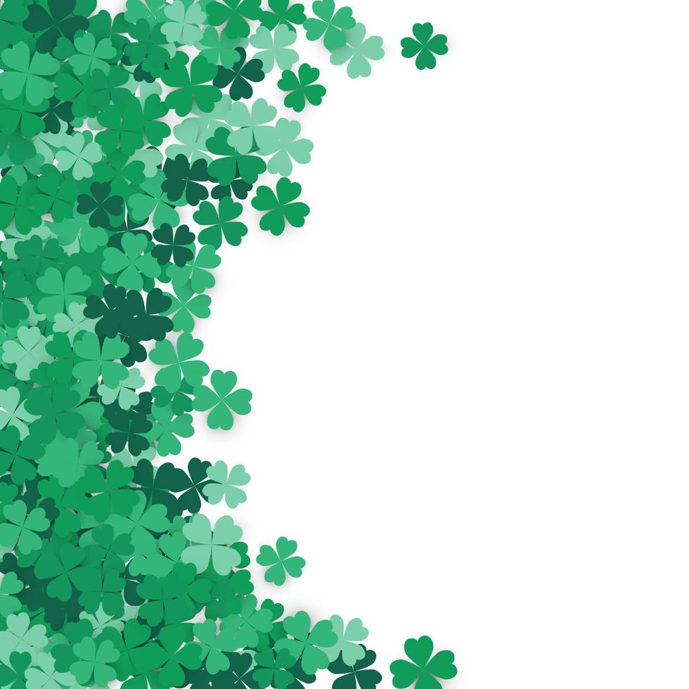 Happy St. Patrick's Day Hintergrund vektor