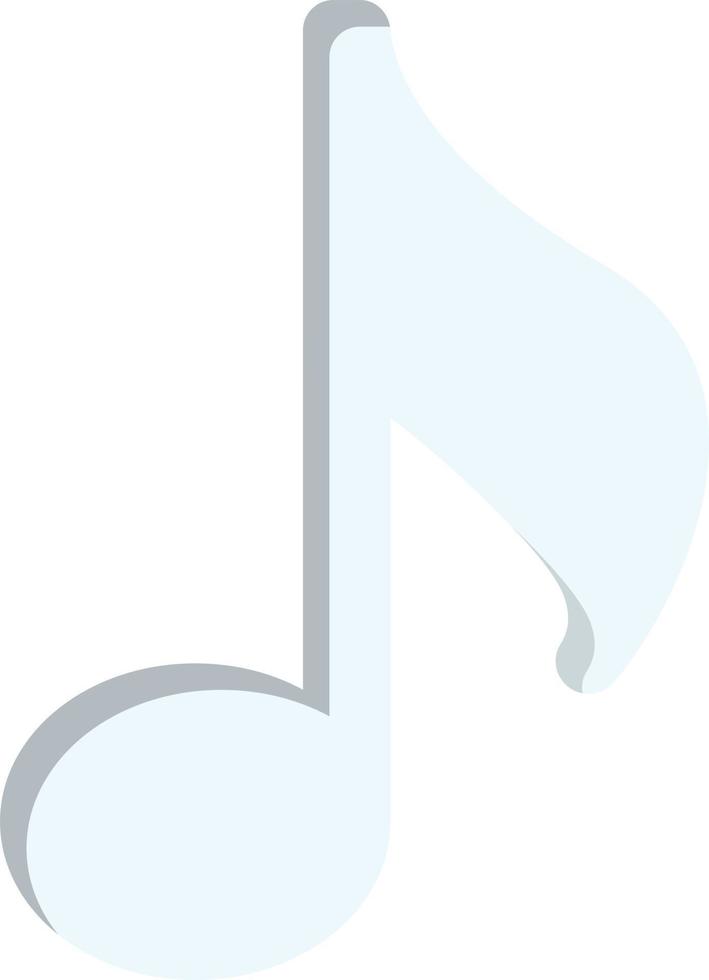 Musik-Vektor-Illustration auf einem Hintergrund. Premium-Qualitätssymbole. Vektorlinie flaches Symbol für Konzept oder Grafikdesign. vektor