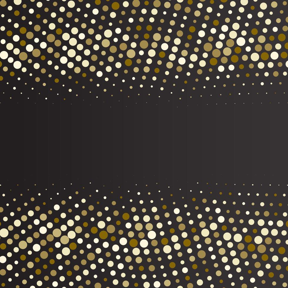 Vektor Gold dots Hintergrund.
