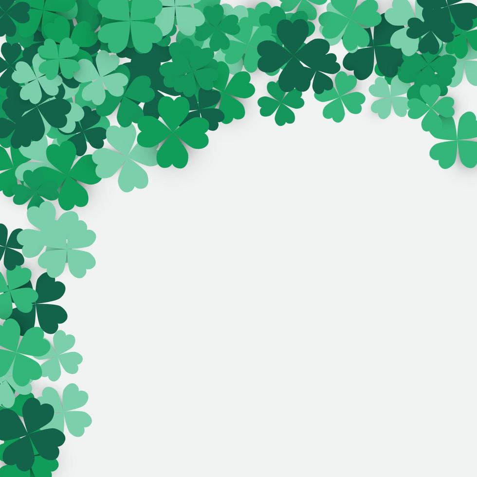 Happy St. Patrick's Day Hintergrund vektor