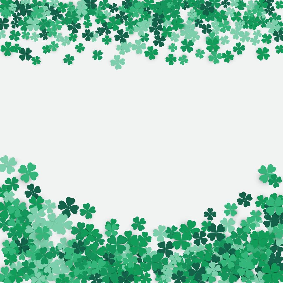 Happy St. Patrick's Day Hintergrund vektor