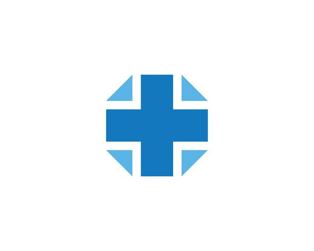 Plus medizinisches Kreuz Logo Icon Vector