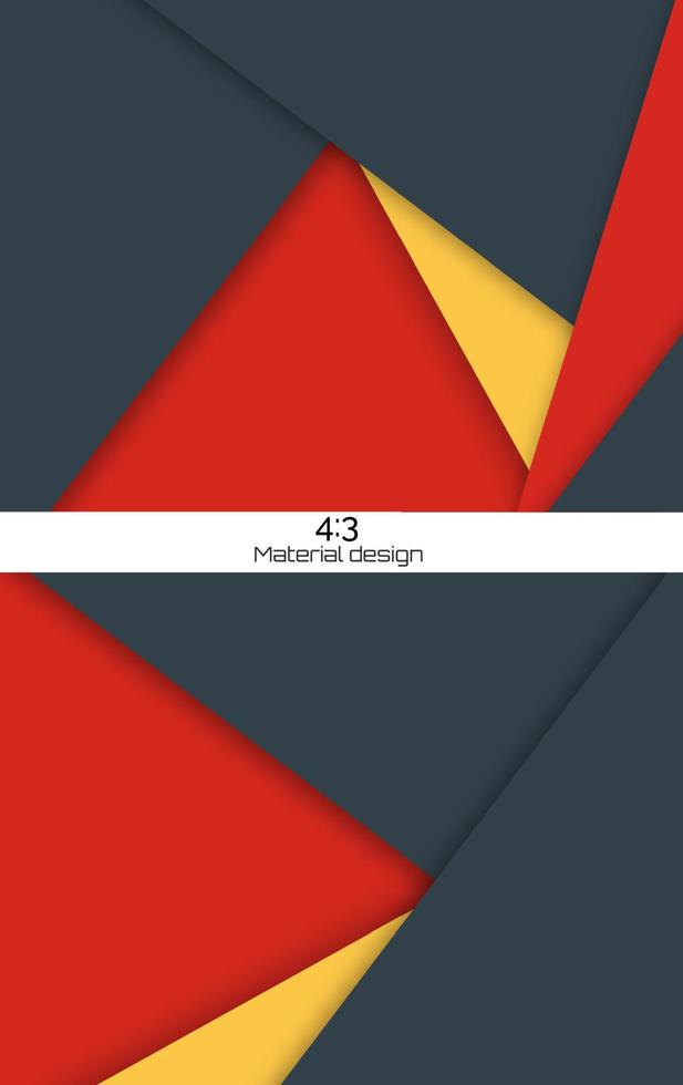 ungewöhnliches modernes Materialdesign. vektor