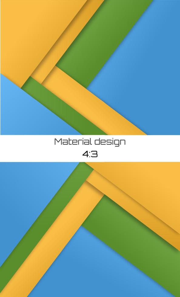 ovanlig modern materialdesign. bakgrundsuppsättning. vektor