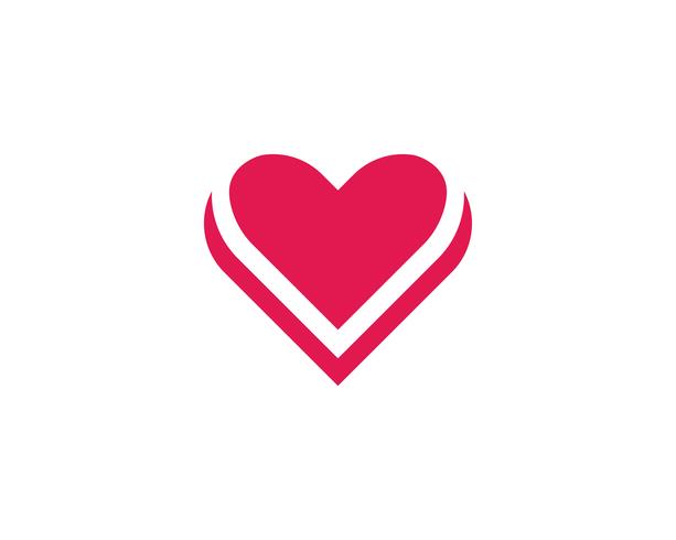 Hjärtan ikoner vektorer illustrationer