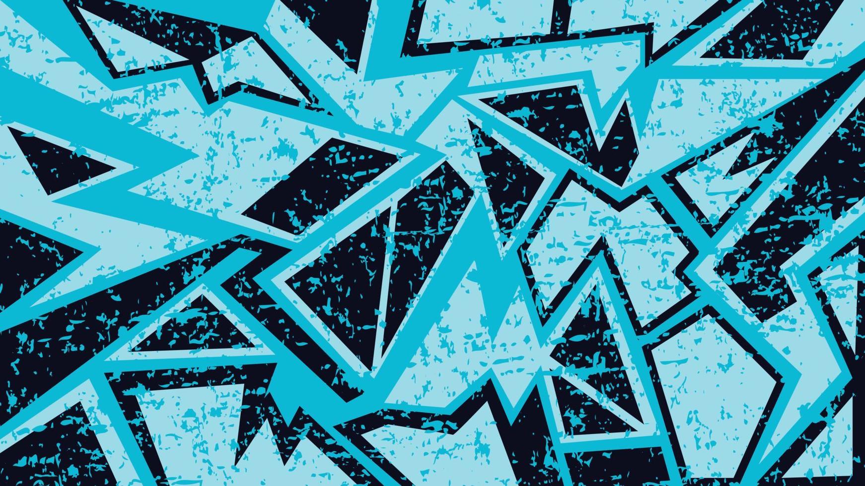 blå abstrakt grunge bakgrund vektor