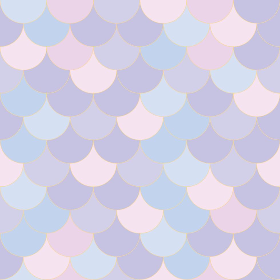 Vektor - abstraktes nahtloses Muster der Meerjungfrauschuppe violetter, rosafarbener, blauer Hintergrund. japanischer Stil. kann für Druck, Papier, Verpackung, Karte verwendet werden. einfaches Bild.