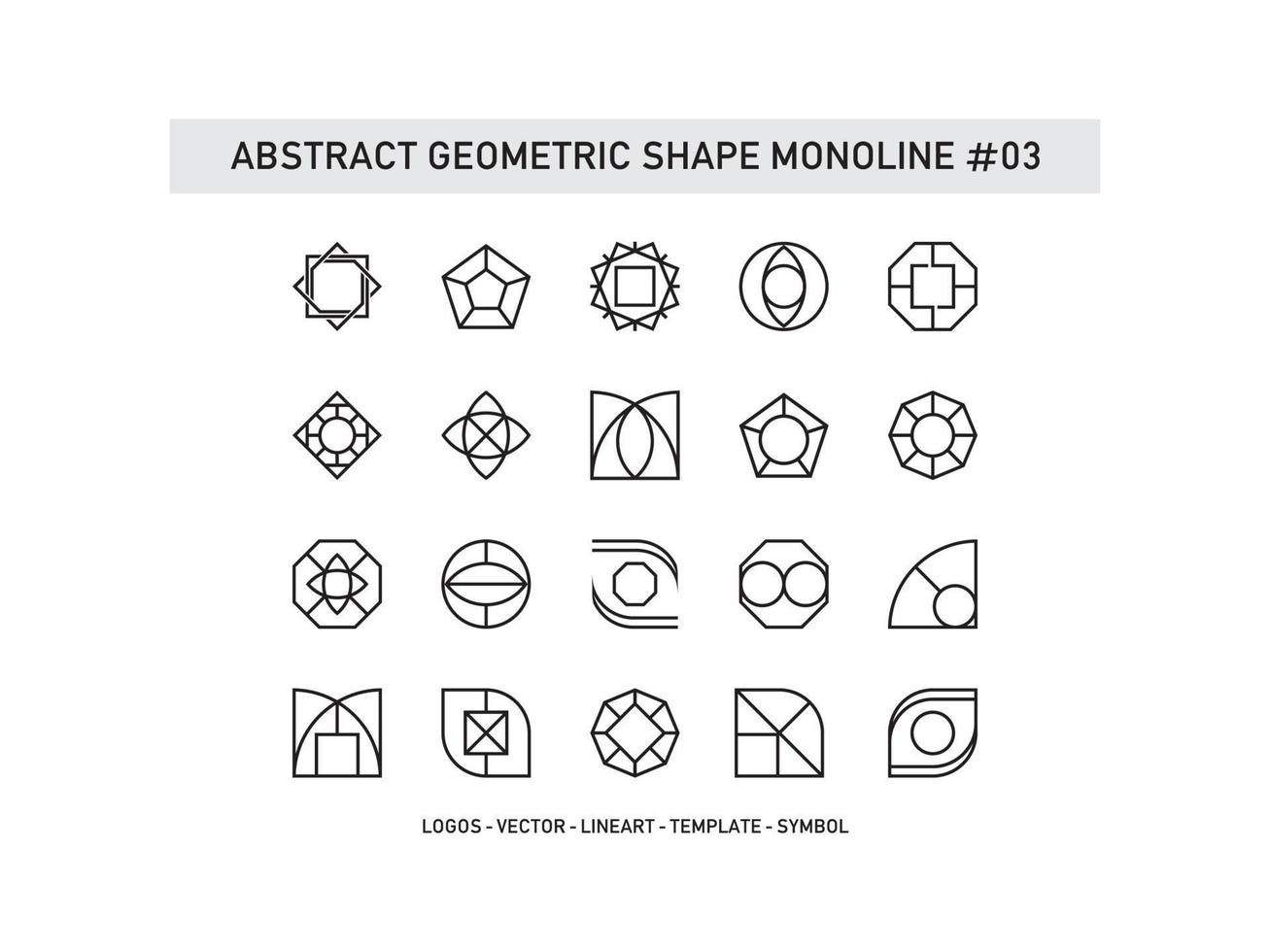 abstrakt geometrisk form monoline kakel design keramik gratis pro vektor