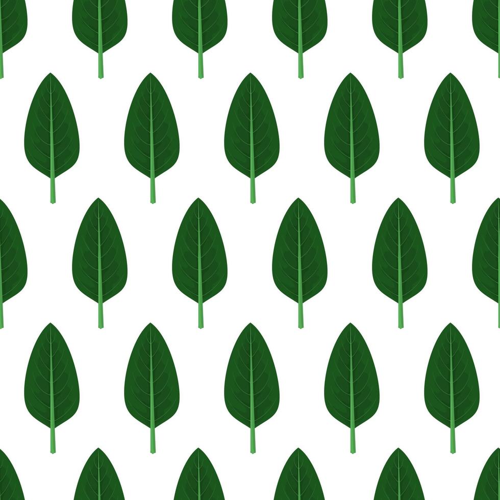 gröna blad vektor seamless mönster