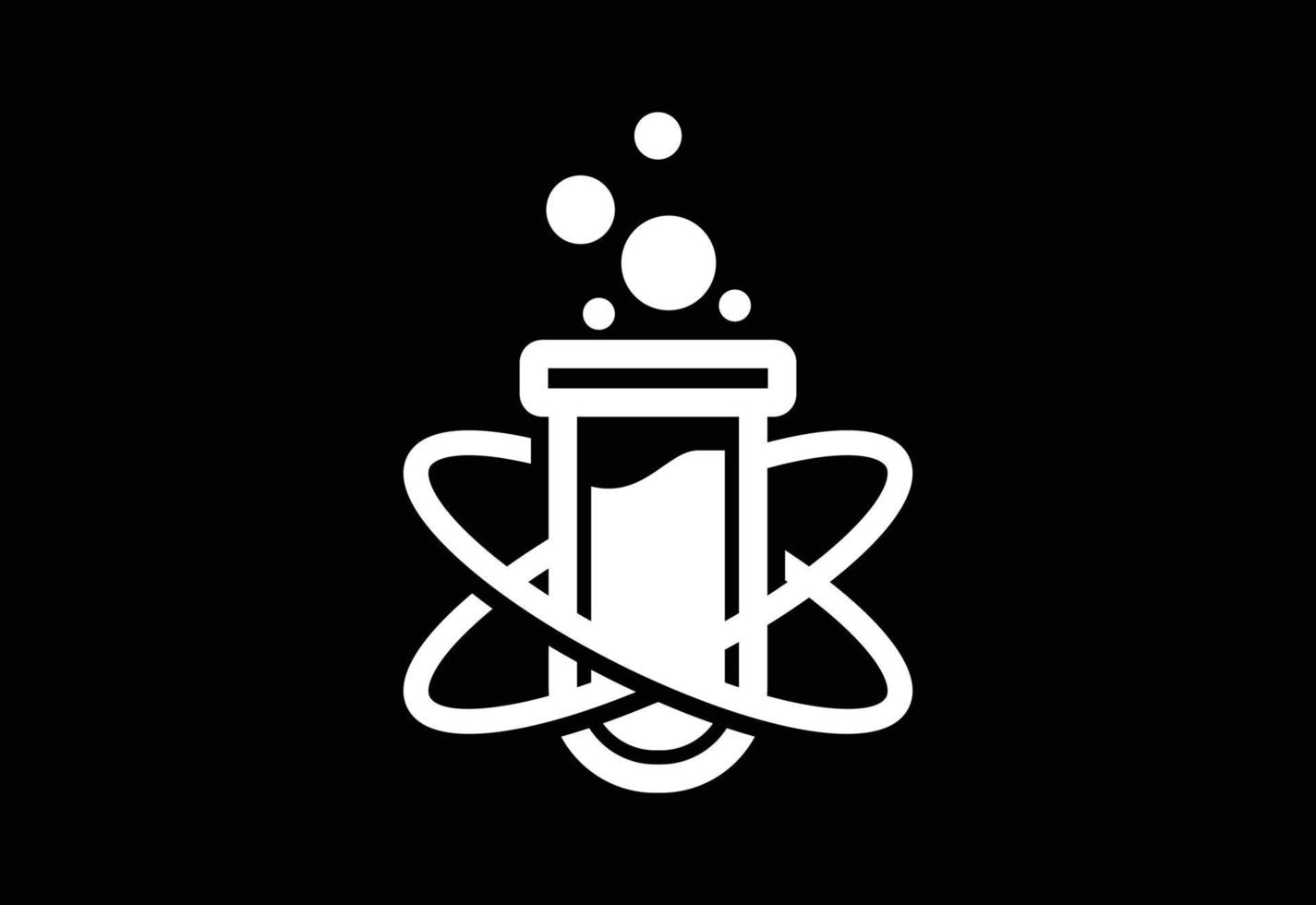 Labor-Logo-Vorlage Vektordesign, Labor-Logo-Wissenschaft vektor