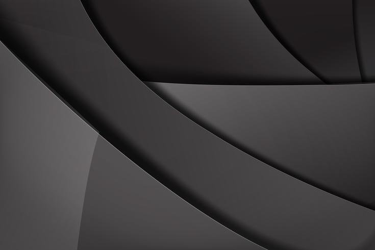 Dunkler und schwarzer abstrakter Hintergrund überlappt 012 vektor