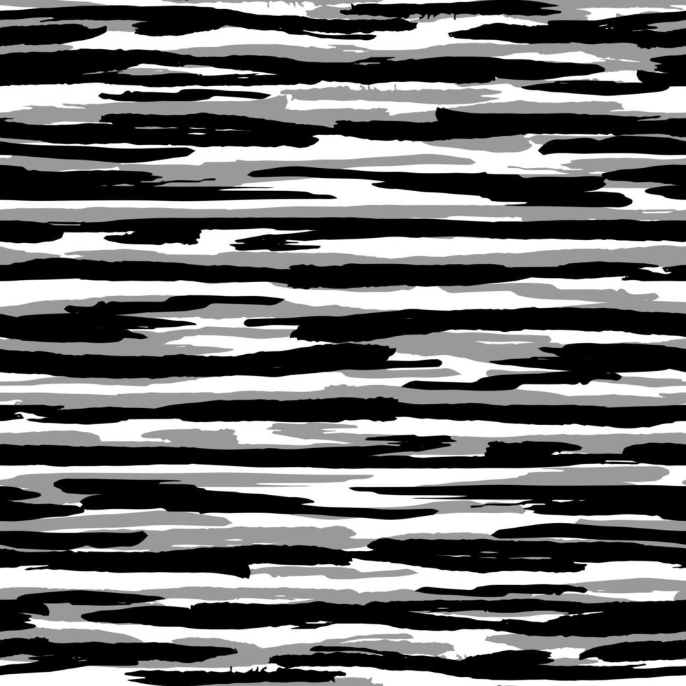 handritad svart och grå bläck rand bakgrund. konstnärliga borstränder vektor