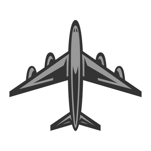 Flugzeug fliegen Vektor Icon