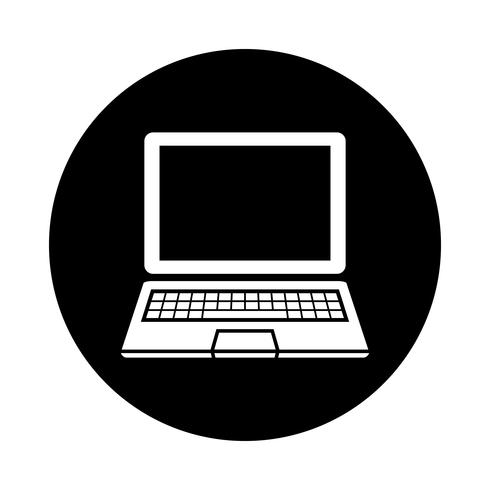 Laptop-Computer Vektor Icon