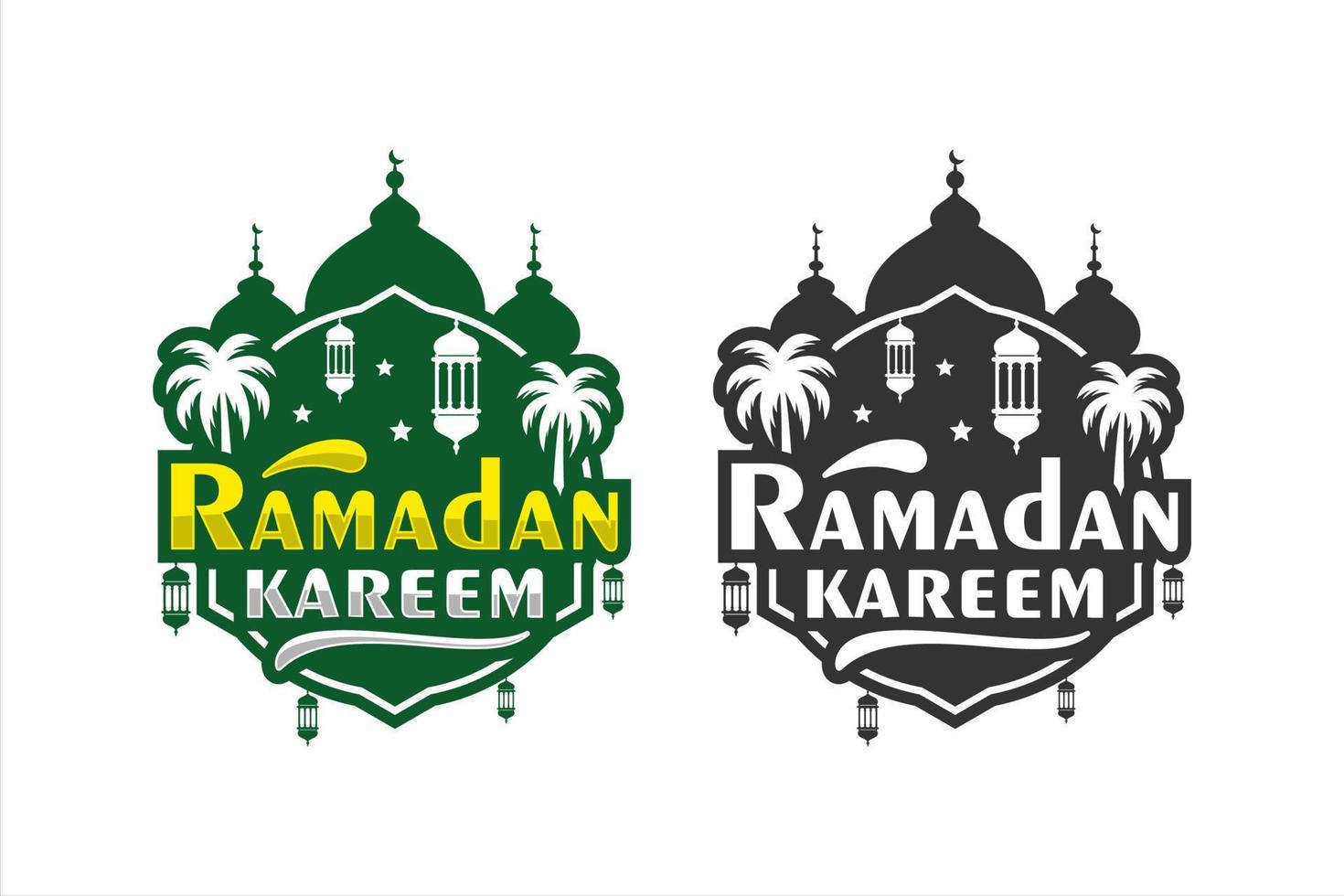 ramadan kareem vektor design premium