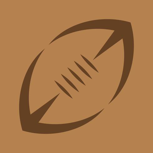 American Football-Vektor-Symbol vektor