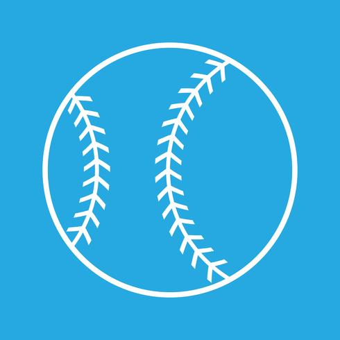 Baseball-Vektor-Symbol vektor