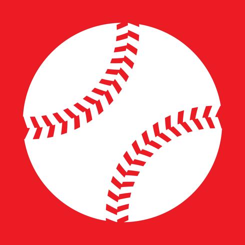 Baseball-Vektor-Symbol vektor