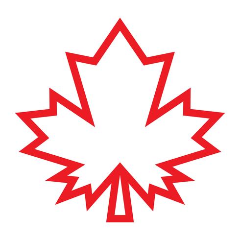 Autumn Maple Leaf-Vektor-Logo vektor