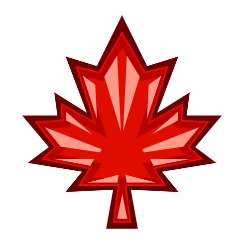 Autumn Maple Leaf-Vektor-Logo vektor