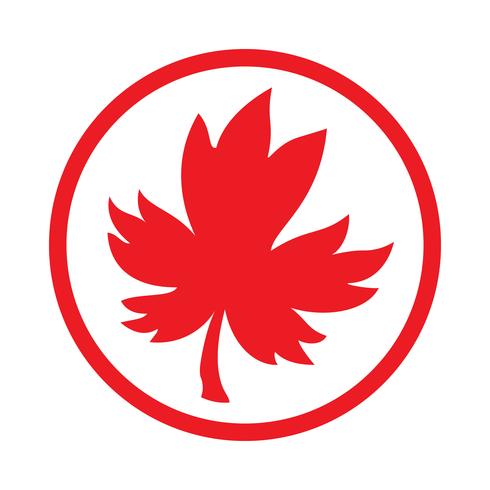 Autumn Maple Leaf-Vektor-Logo vektor