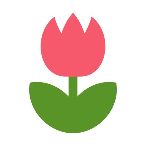 Tulpe Blume Vektor Icon